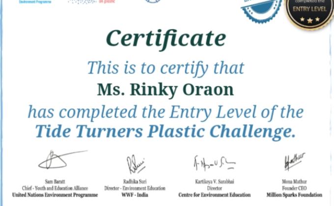Challenge 2 – # Plastic Tide Turners Challenge