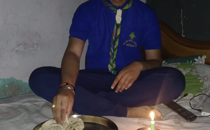 Sankalp project (C) Earth Hour
Challenge 4 - #Dinner_in_the_dark