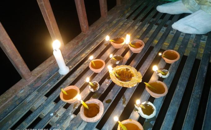 Distribution of lamp 
