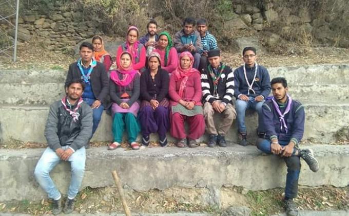 हिमालयन रोवर्स ओपन क्रू नें सँवारा जल स्त्रोत