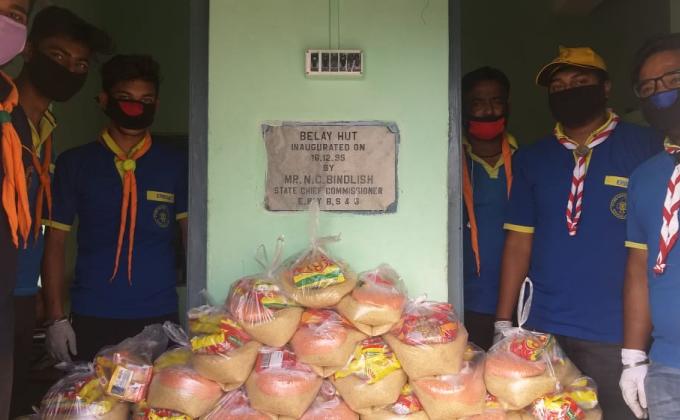 DISTRIBUTING FOOD ITEMS