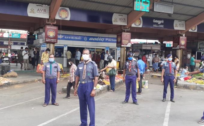 FIGHT AGAINST CORONA  #SERVICE IN VEGITABLE MARKET 