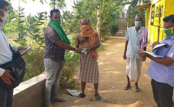 sankalap fight covid-19 relief money distribution