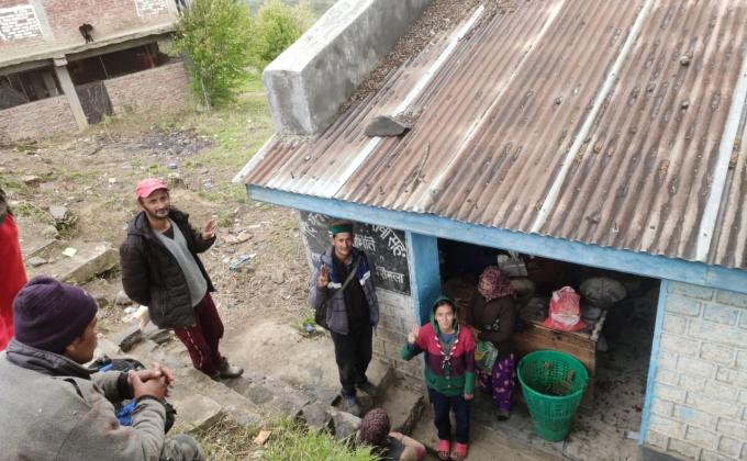 Promote the social distancing among the village