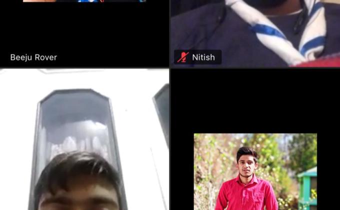 Virtual group meeting