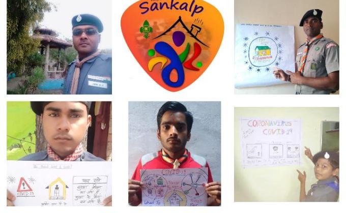 Covid19 Fighter Prayagraj Scout