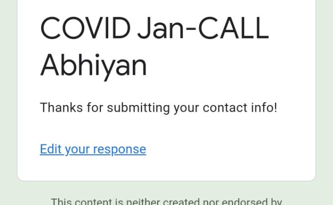 COVID JAN-CALL ABHIYAN