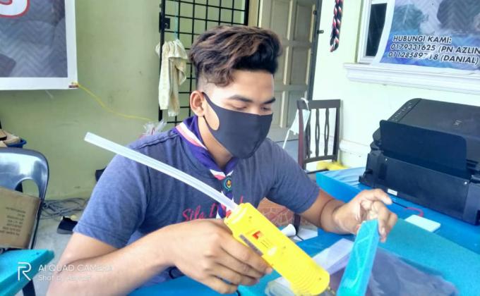 PROJEK PERISAI MUKA UNTUK BARISAN HADAPAN