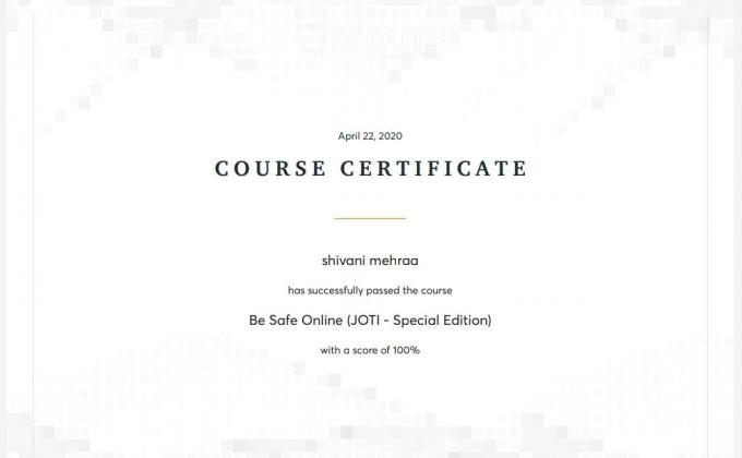 Be safe a online (joti spacial edition) 