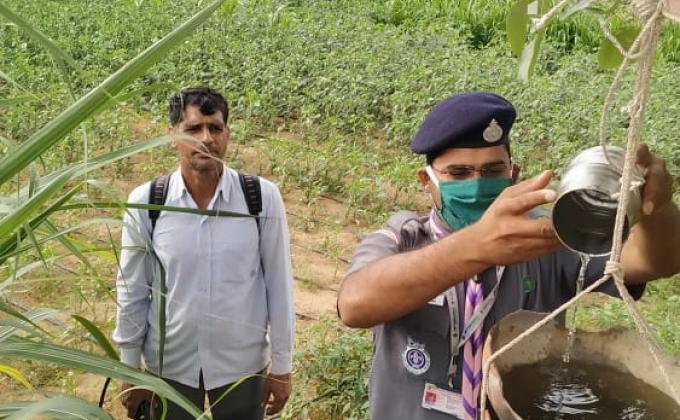 22 अप्रैल को पृथ्वी दिवस पर पक्षियों के लिए 5 परिंडे लगाए