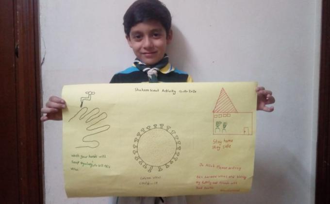 Drawing Activity - Corona Virus