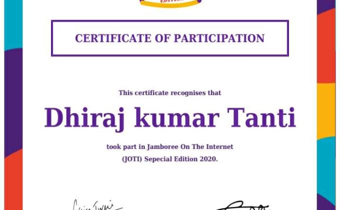 [D]Digital scouting Guiding. challenge 1. #special Joti,3-5 april 2020