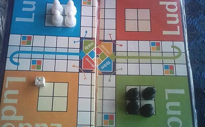 #playing indoor games..