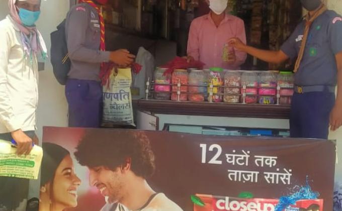 #Sankalp Project #Covid-19 [ distribute Mask& Senetaijar] 