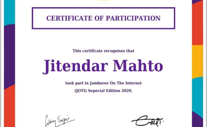 #Special JOTI, 3 – 5 April 2020