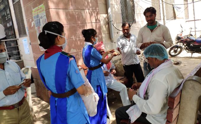 MASKS DISTRIBUTION - COVID-19