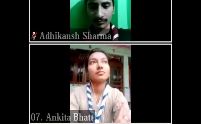  First Virtual Meeting By GC Palampur , H.P