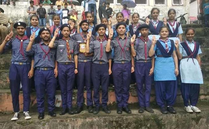Parade on Independence Day in Palampur by GC Palampur ,H. P