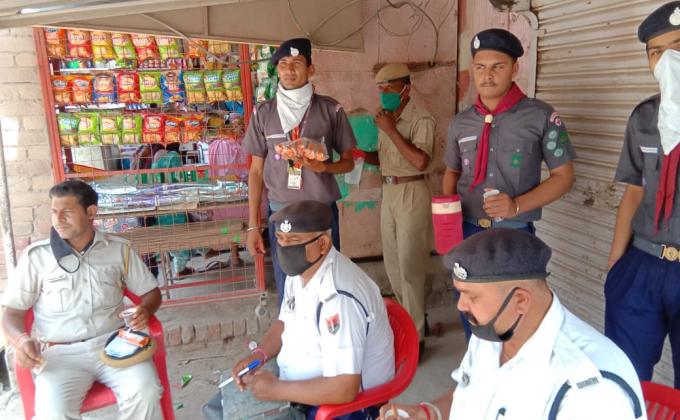 corona warire tea nashta ki seva