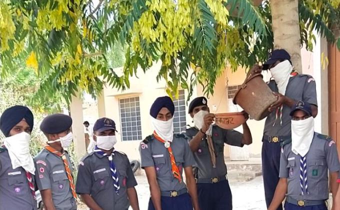  परिंडा लगाओ अभियान की शुरुआत