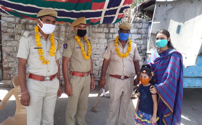  covid 19 मे योद्धा का किया सम्मान BSG DHQ Jodhpur Rajasthan India 