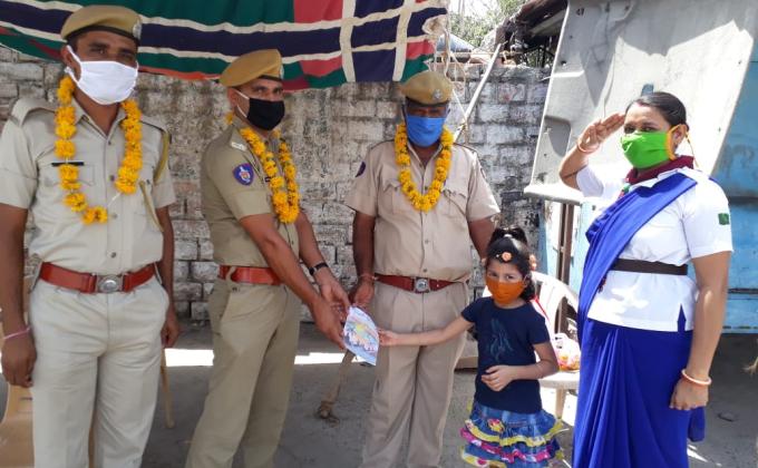 "कोरोना योद्धा सम्मान"  Rajasthan State "BS&G",DHQ -Jodhpur 