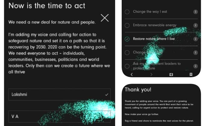 voice for the planet