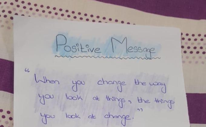 Positive Message Towards Society