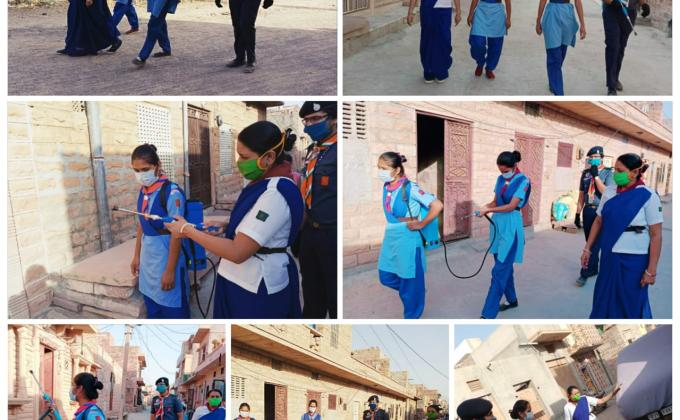"sanitizer work with team" Rajasthan State BS&G,DHQ-Jodhpur,Rajasthan, India 