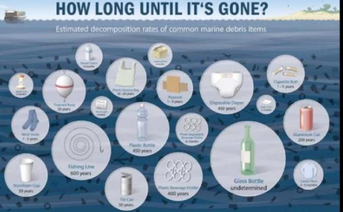 Environment and sustainability#challenge-1* how to long until it is gone?*