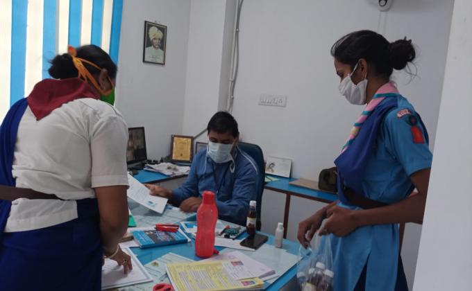 सार्वजनिक स्थलों पर सेवा कार्य BSG DHQ Jodhpur Rajasthan India