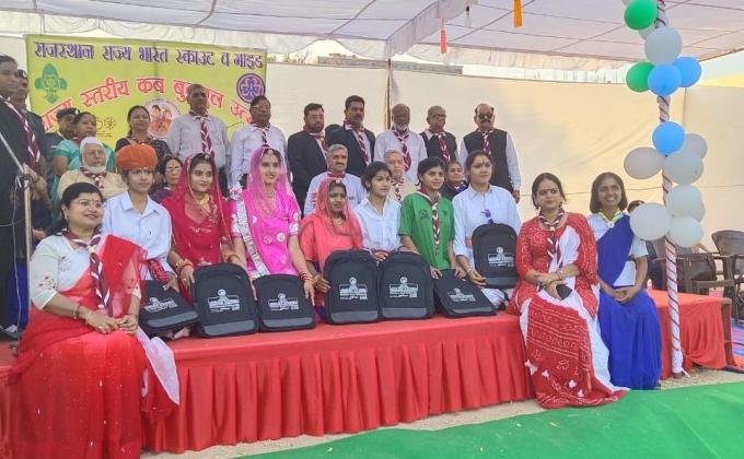 राज्य स्तरीय कब बुलबुल प्रशिक्षण में सेवा