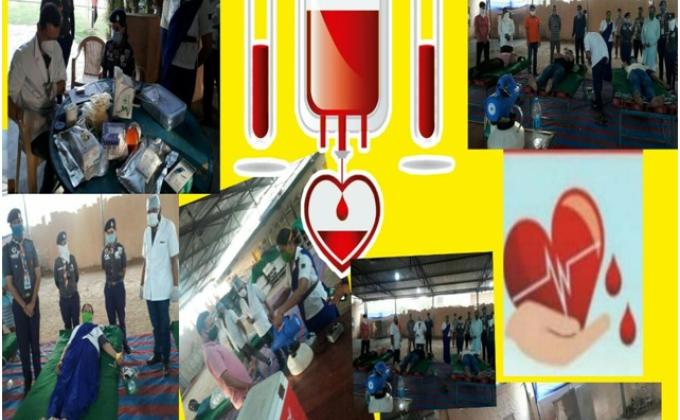 "रक्तदान शिविर" - BSG-DHQ-JODHPUR,RAJASTHAN 