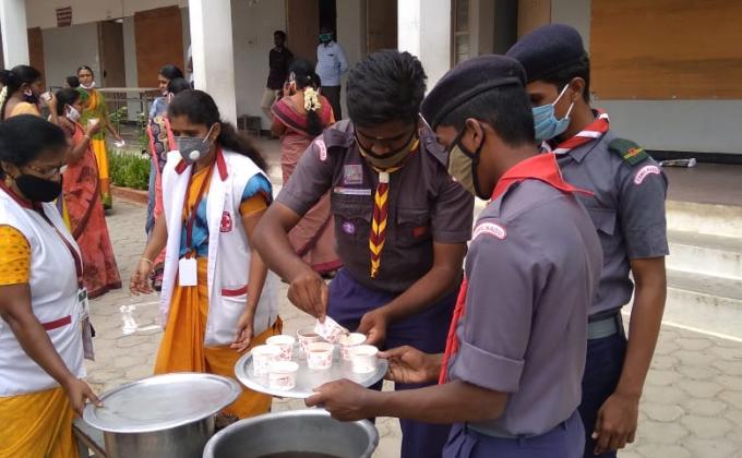 WE CREATE A HEALTHY WORLD 