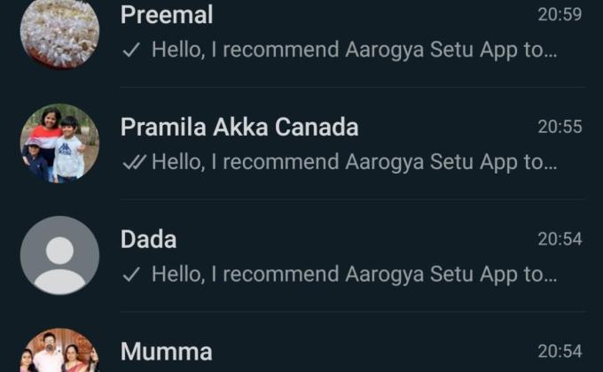 Challenge D-Aarogya Setu app