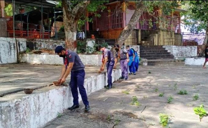 पर्यावरण संरक्षण एवं संवर्द्धन पखवाड़े के तहत परिंडा अभियान