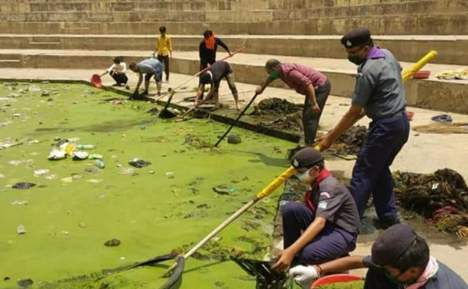 #messenger of peace #mop cleaning madhv sagar