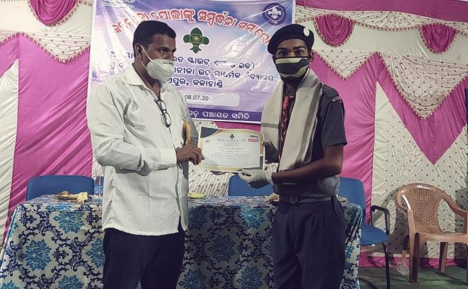 Honoured for Corona warriors 