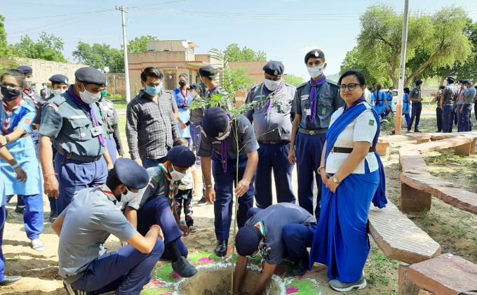 मंडल प्रशिक्षण केंद्र चौपासनी में किया गया पौधारोपण कार्यक्रम #BSG DHQ JODHPUR , RAJASTHAN, INDIA