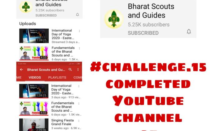 Udaan - Wings of hope | Challenge 15 YouTube channel of BSG