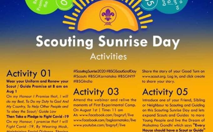 scout sunrise day 