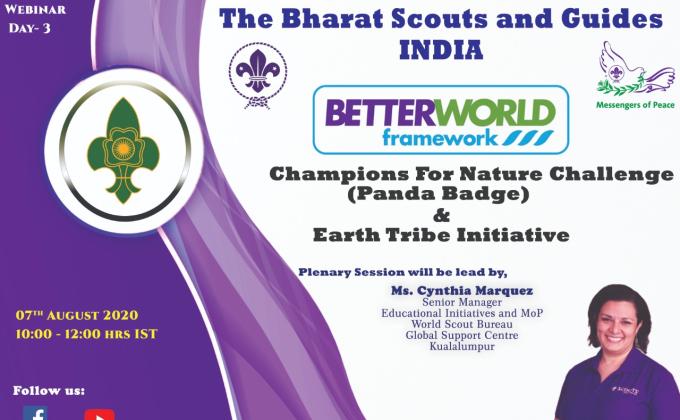 3rd day of webinar on ️ BETTER WORLD FRAMEWORK ⚜️* 