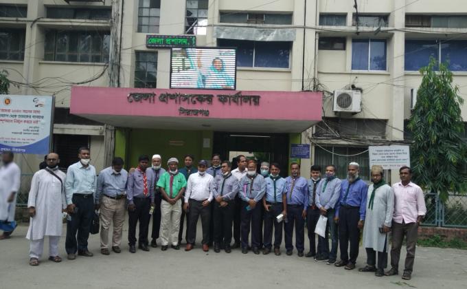 জেলা রোভার এর নির্বাহী কমিটির মিনিং