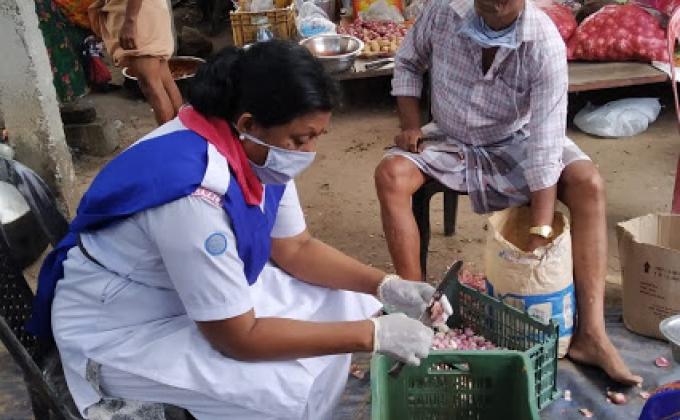 Service in Community Kitchen 