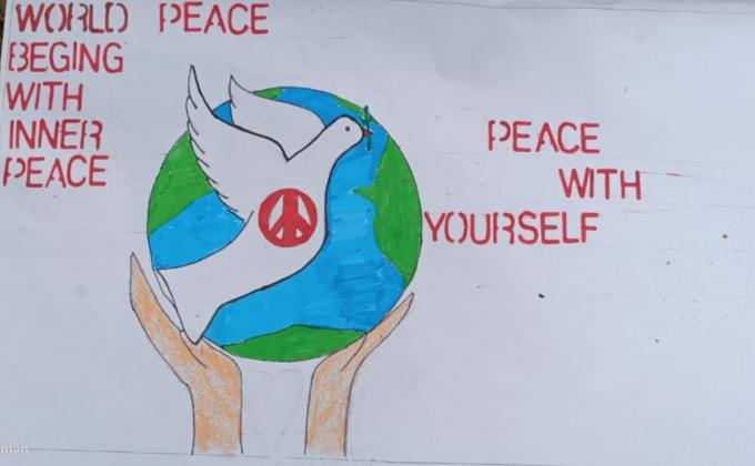 INTERNATIONAL PEACE DAY OBSERVED BY S.E.Rly BHARAT SCOUT'S AND GUIDE'S ADRA