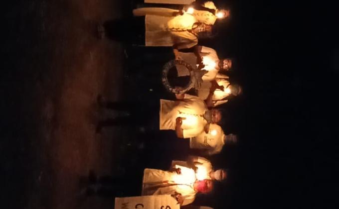 candle Light Peace March 