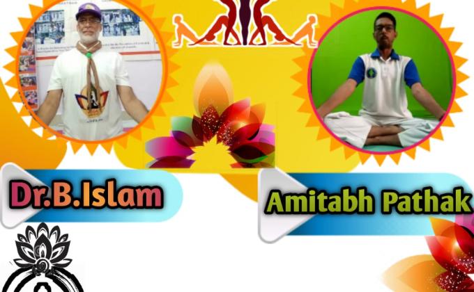 Yoga with BSG -singhagajrasaan 
