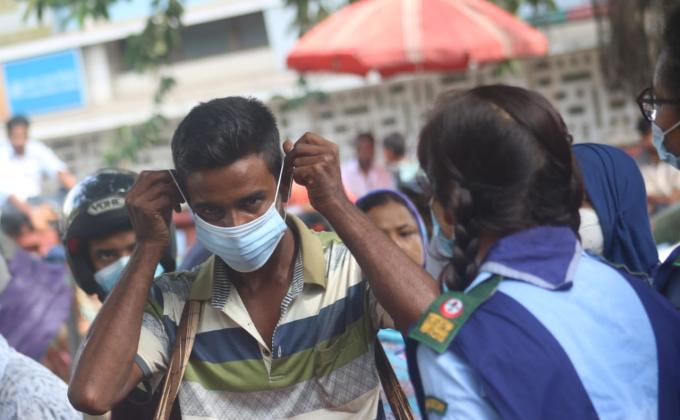 মাস্ক বিতরন কার্যক্রম ২০২০