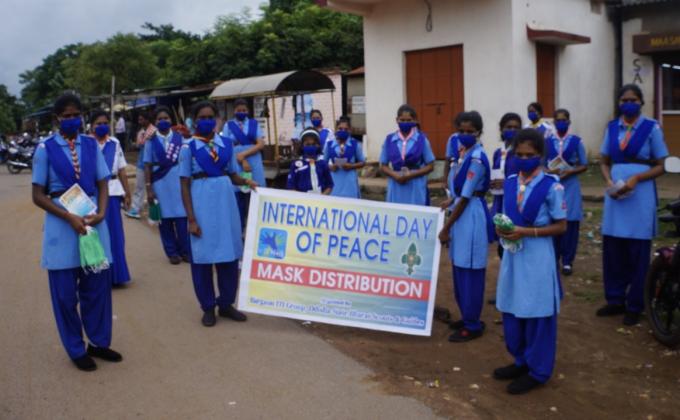Activities based on SDGs (Mask distribution )