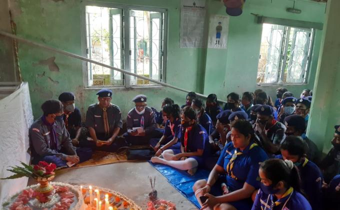  सर्व धर्म प्रार्थना सभा का आयोजन किया गया